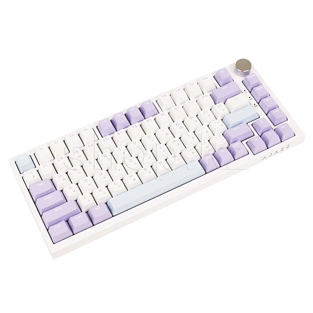Клавиатура Ajazz AK820, Sea Salt Switch, Purple-White, USB