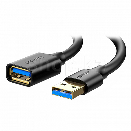 Кабель USB 3.0 Type A-A удлинительный UGREEN 30126, 1.5m, RTL