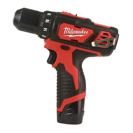 Дрель-шуруповерт аккумуляторная Milwaukee M12 BDD-202C
