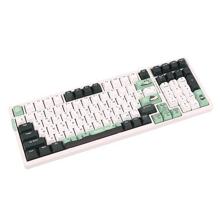 Клавиатура VGN V98Pro V2, Iceberry ice cream, Green, USB