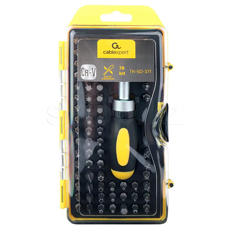 Cablexpert TK-SD-371, 79 дана биттер жиынтығы бар бұрағыш