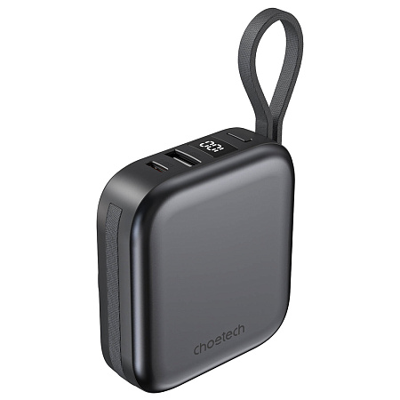 Choetech B697C-BKGY, 10000 mAh, Black ұялы батареясы