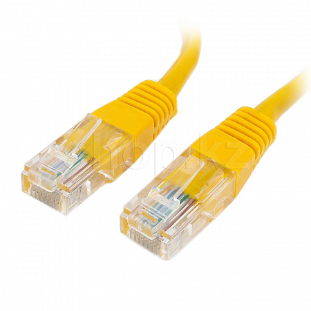 Patch cord RJ-45 5е cat Cablexpert PP12-0.5M/Y, UTP, 0.5m, Yellow