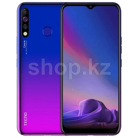 Tecno Camon 12, 64Gb, Dawn Blue (CC7) смартфоны