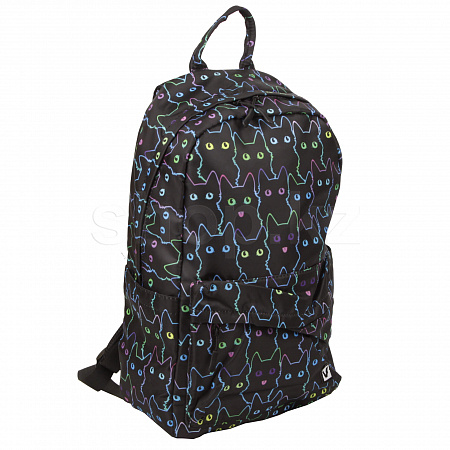 BRAUBERG Neon cats 270771, Black рюкзагы