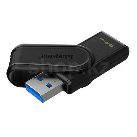 USB Флешка 64 GB Kingston DataTraveler Exodia S, USB 3.2, Black