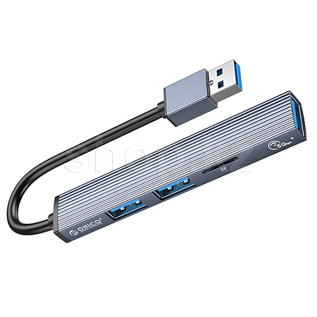USB HUB 3-port USB 3.0 Orico AH-A12F-GY-BP, Grey