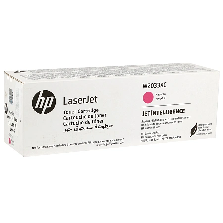 Тонер-картридж HP JetIntelligence W2033XC, Magenta