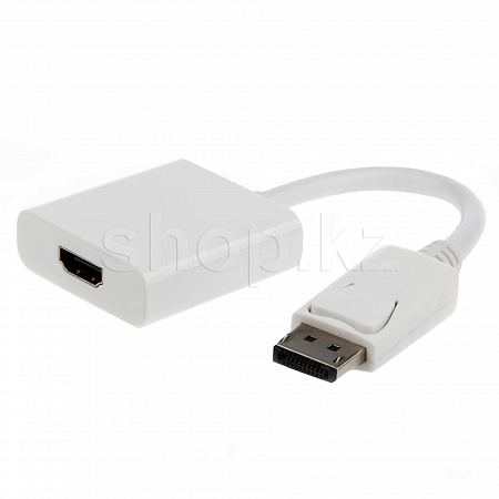 DisplayPort - HDMI Cablexpert A-DPM-HDMIF-002-W,  White, OEM  ауыстырғышы