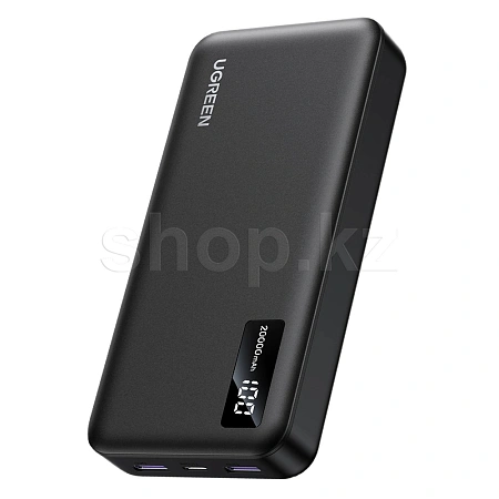 Мобильный аккумулятор Ugreen PB312, 20000 mAh (95424B), Black