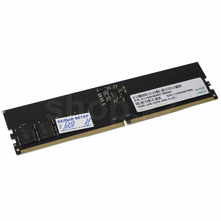 DDR-5 DIMM 16 GB 4800 MHz Apacer, BOX (FL.16G2A.PTH)