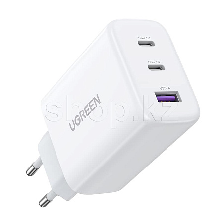 Зарядное устройство UGREEN CD275, сеть, для USB-устройств, White