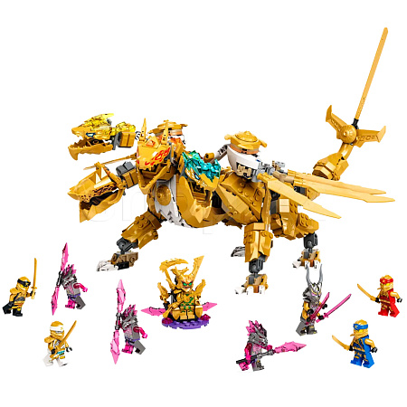 Конструктор Lego, Ninjago: Золотой ультрадракон Ллойда