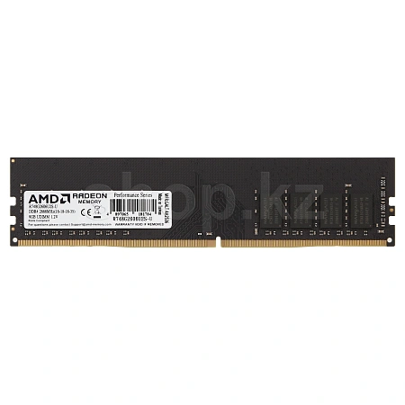 DDR-4 DIMM 8 GB 2666 MHz AMD Radeon R7 Performance Series, BOX (R748G2606U2S-U)