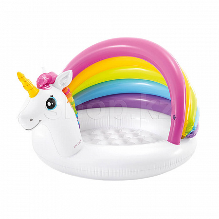 Бассейн надувной детский INTEX Unicorn 57113NP