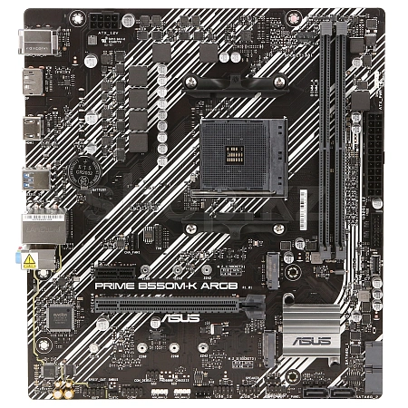 Материнская плата ASUS Prime B550M-K ARGB, AM4