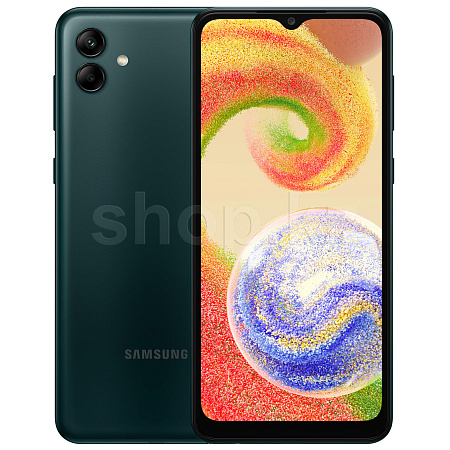 Samsung Galaxy A04, 32 GB, Green (SM-A045F) смарфоны