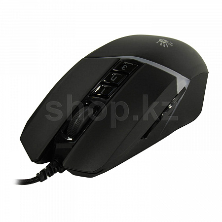 Мышь A4Tech Bloody W60 Max, Stone Black, USB