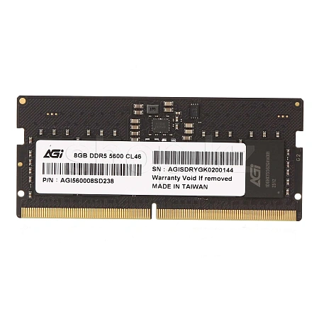 SO-DIMM 8GB DDR5 PC44800/5600MHz AGI, BOX (AGI560008SD238)