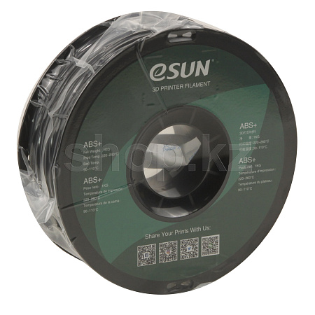 eSUN 3D Filament ABS+, 1.75 мм, Black картриджі