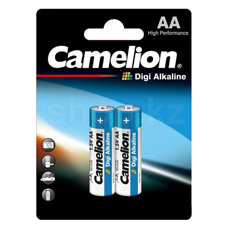 Camelion AA Digi Alkaline LR6-BP2DG, 1.5V (2 дана) батареясы