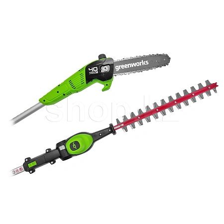 Greenworks G40PSH бұтақ кескіш, батарея мен зарядтағышсыз