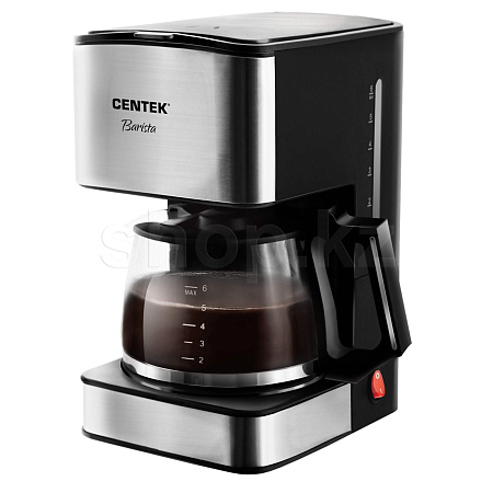 Кофеварка Centek CT-1144, Steel-Black