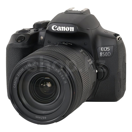 Фотоаппарат Canon EOS 850D Kit, EF-S 18-135 IS USM, Black