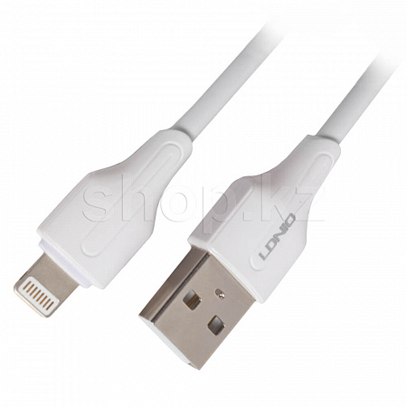 Lightning LDNIO LS543, 3m, White интерфейс кабелі