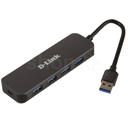 USB HUB 4-port USB 3.0 D-Link DUB-1341, Black