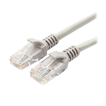 Patch cord RJ-45 5е cat Cablexpert PP10-15M, UTP, 15m, OEM, Gray