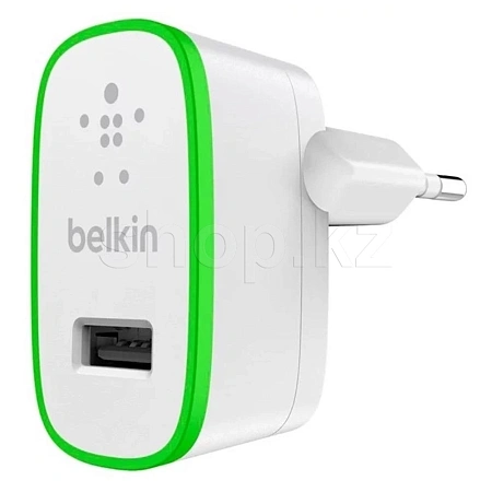 Зарядное устройство Belkin F8J040VFWHT, сеть, для USB-устройств, White