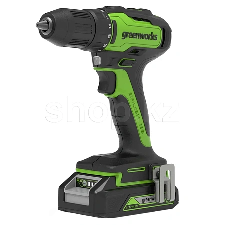 Greenworks GD24DD35K2, 24V бұрамғыш-бұрғы