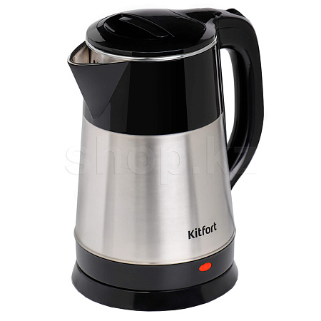 Чайник Kitfort KT-6163, Black-Steel