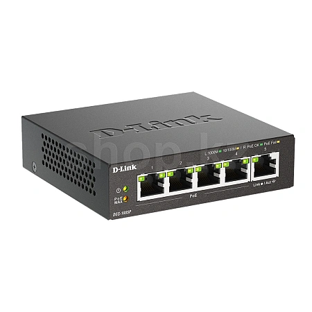 Switch 5 port D-Link DGS-1005P/B3A