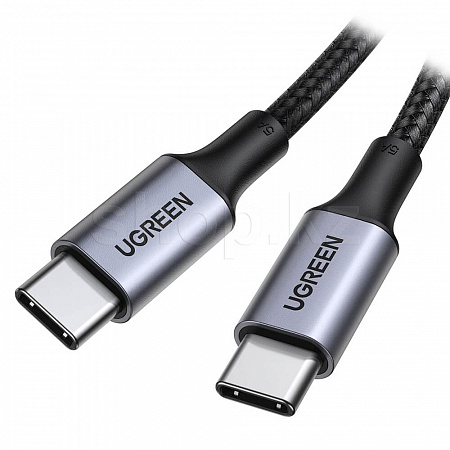 Кабель интерфейсный для USB Type-C UGREEN 80150, 1m, Black