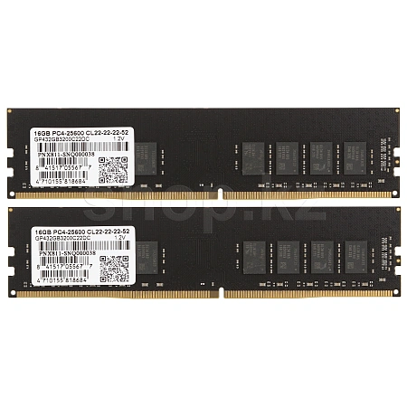 DDR-4 DIMM 32 GB 3200 MHz Geil Pristine Series, 2x 16 GB Kit, BOX (GP432GB3200C22DC)