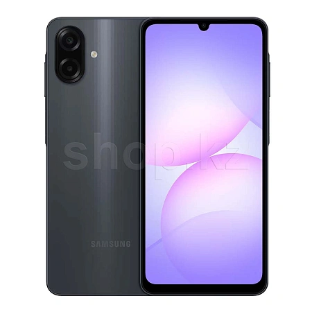 Смартфон Samsung Galaxy A07, 4 GB, 64 GB, Black (SM-A075F)