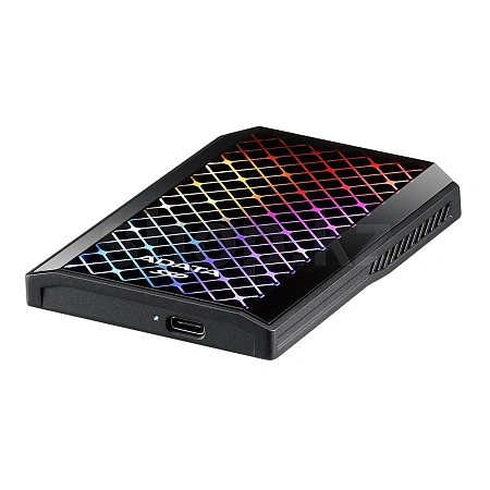 Внешний SSD накопитель 2 TB, ADATA SE900G, Black