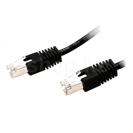 Patch cord RJ-45 5е cat SHIP, FTP, 7.5m, OEM, Black
