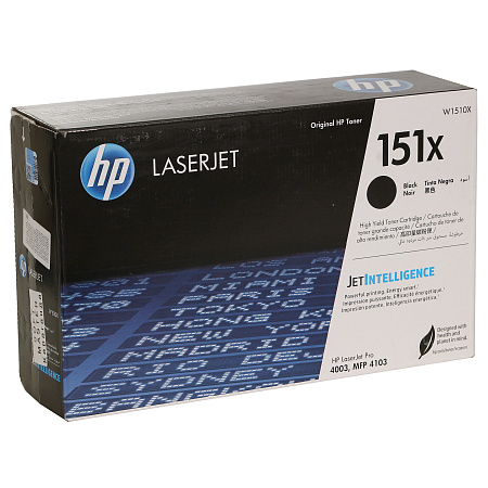 Картридж HP JetIntelligence W1510X, Black