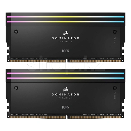 DDR-5 DIMM 48 GB 6000 MHz Corsair Dominator Titanium, 2x 24 GB Kit, Black, BOX (CMP48GX5M2B6000C30)