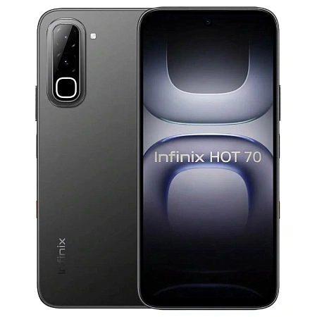 Смартфон Infinix HOT 70, 4 GB, 128 GB, Night Pulse (X6895)