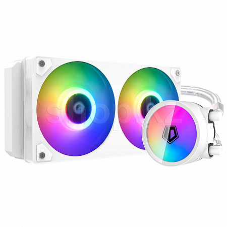 Система водяного охлаждения ID-Cooling Iceflow 240 ARGB Snow (LGA1700)