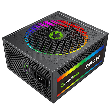 Блок питания ATX 850 W GameMax RGB-850