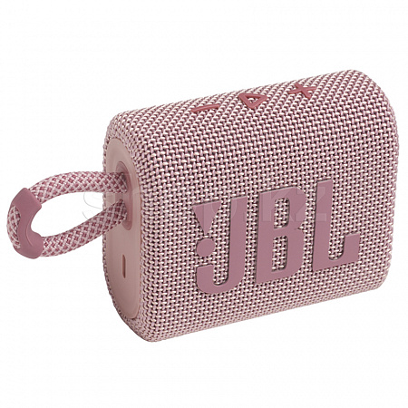 Колонка портативная JBL GO 3, Pink