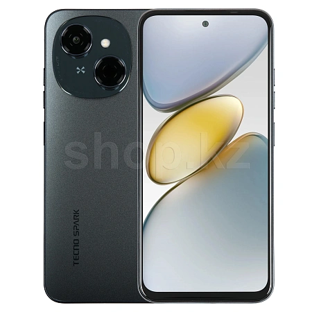 Tecno Spark Go 1, 4 GB, 128 GB, Startrail Black (KL4) смартфоны