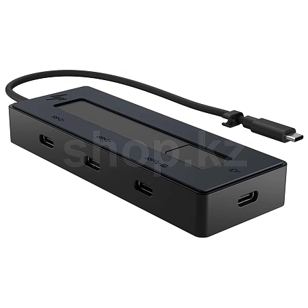USB HUB 4-port Type-C HP 4K USB-C Multiport Hub, Black