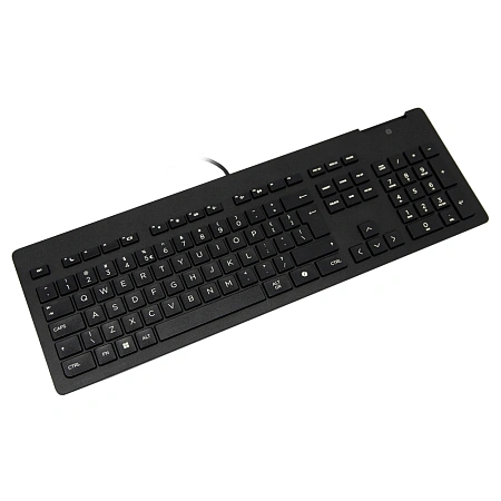 Клавиатура HP Business Slim v2 Smart Card, Black, USB