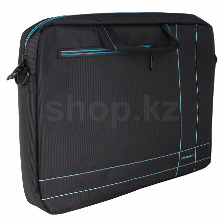 Continent CC-201GB, 15.6", Black/Blue ноутбук сөмкесі